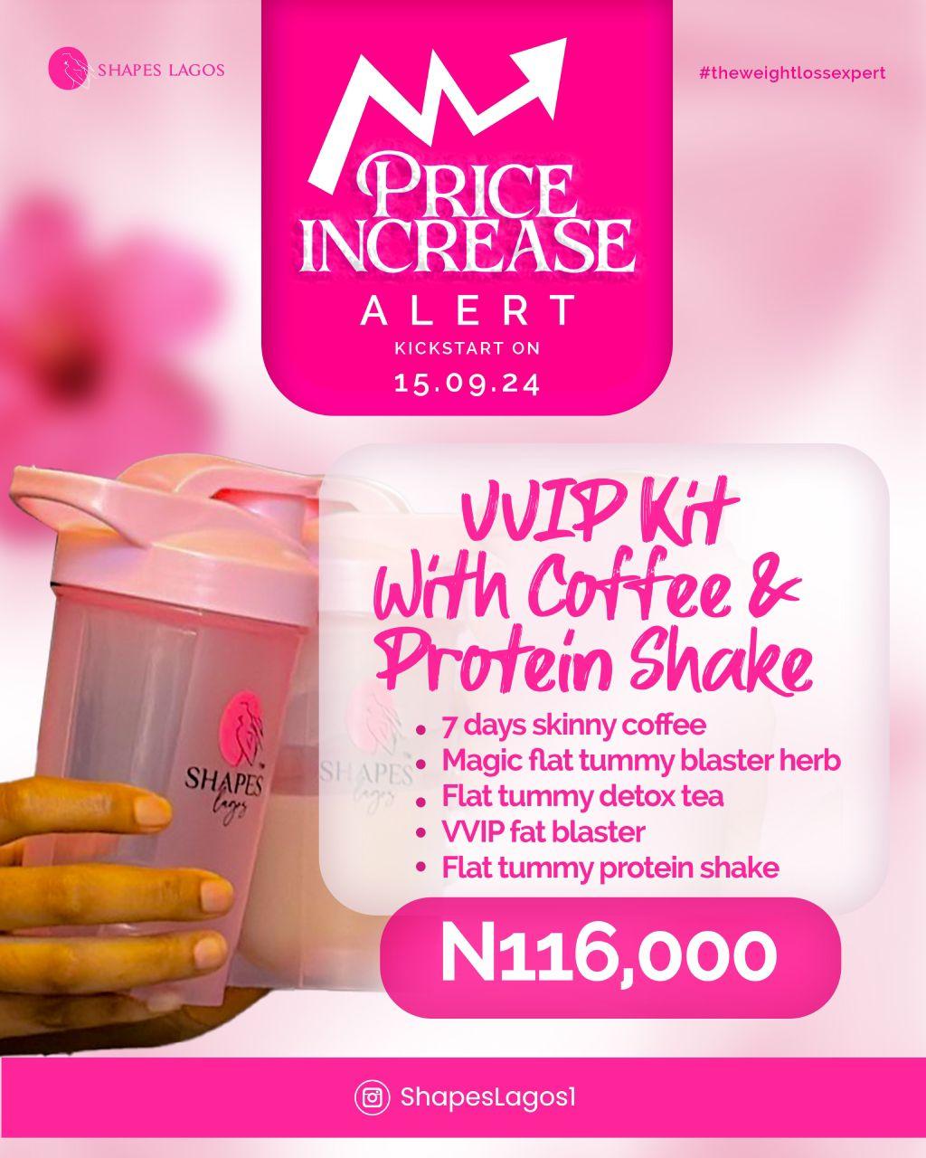 VVIP Kit with Coffee & Protein Shake